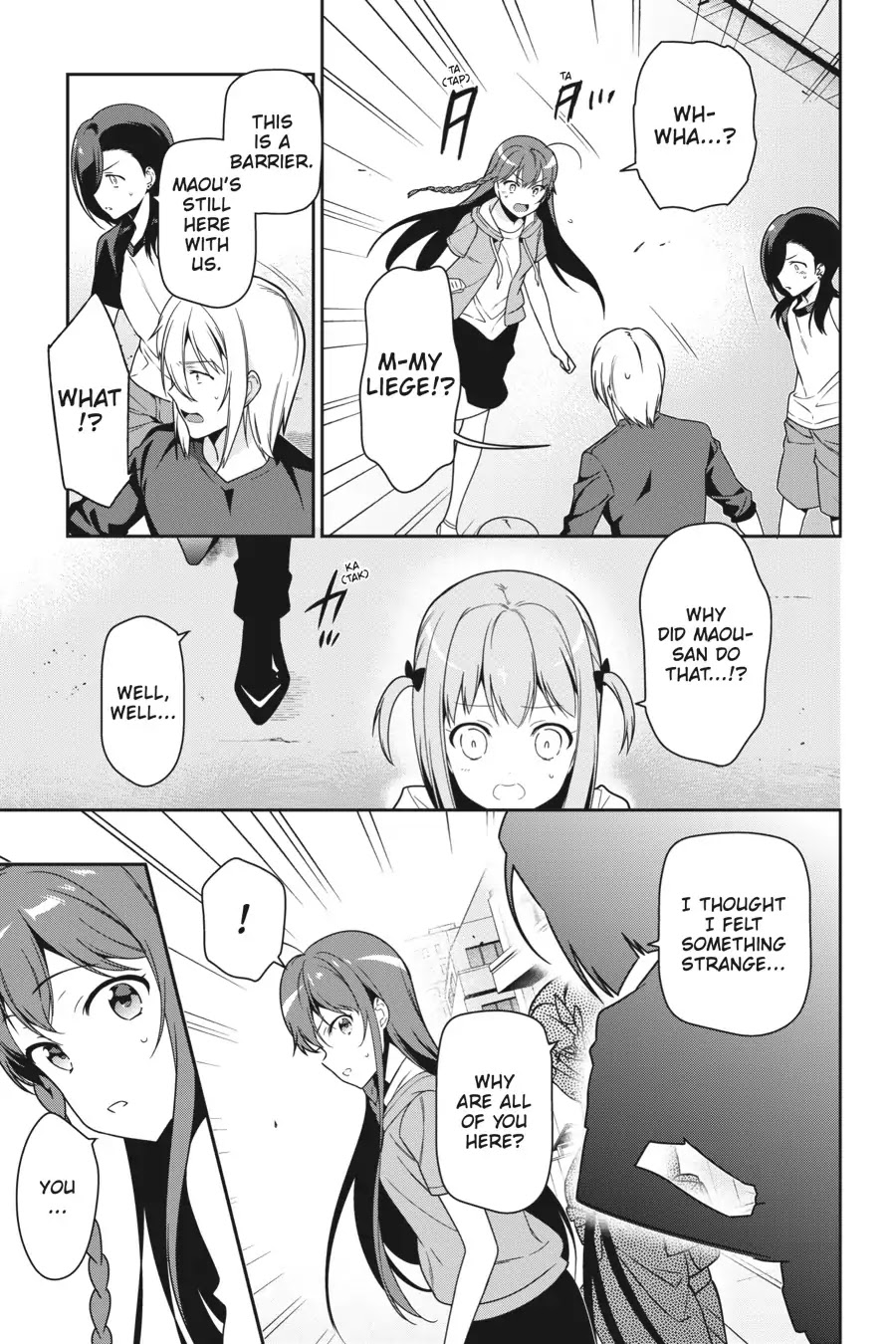 Hataraku Maou-sama! Chapter 66 page 11 - Chapter 66: The Devil and Hero Have a Spat