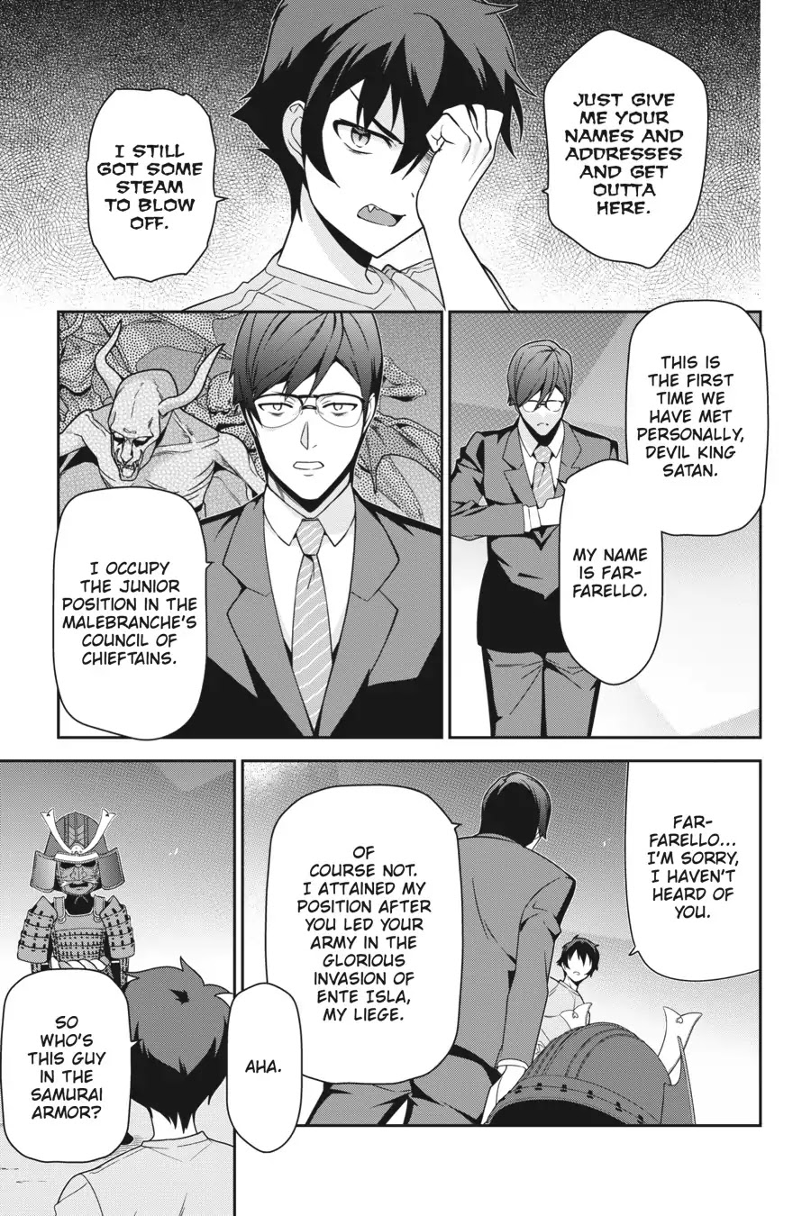 Hataraku Maou-sama! Chapter 66 page 13 - Chapter 66: The Devil and Hero Have a Spat