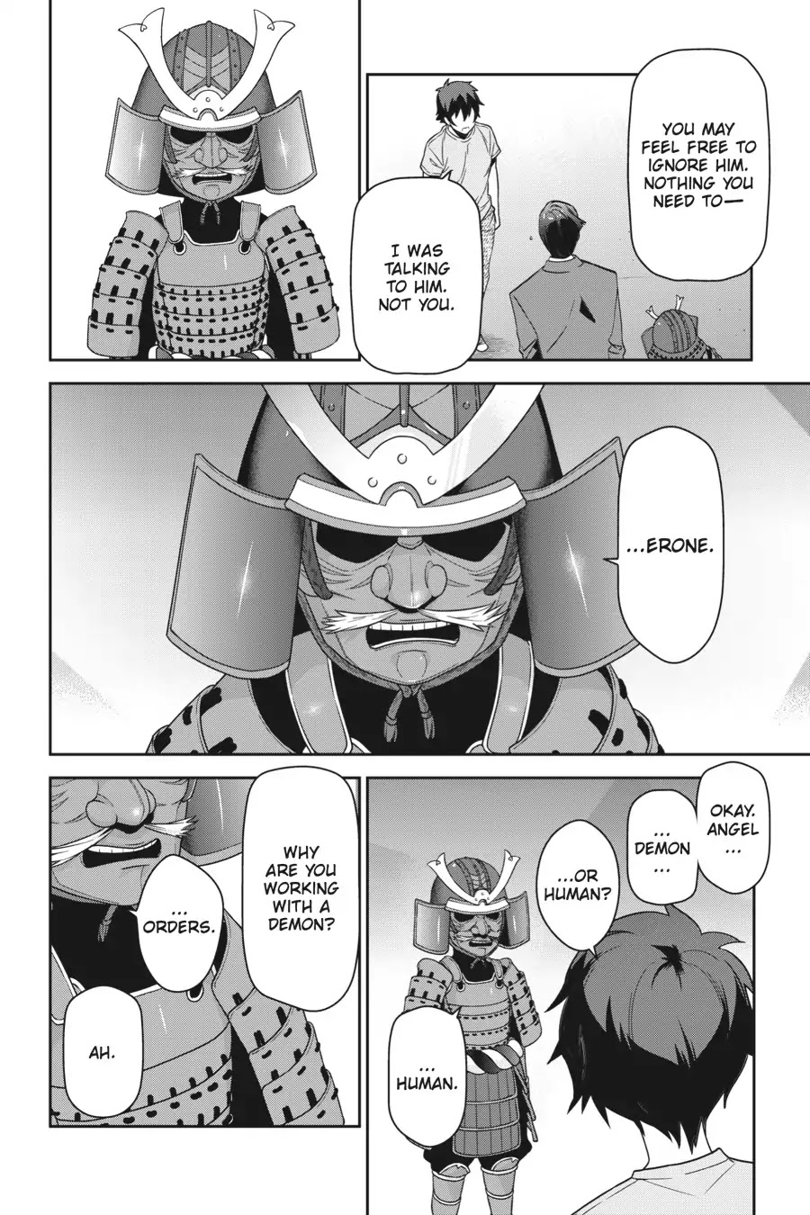 Hataraku Maou-sama! Chapter 66 page 14 - Chapter 66: The Devil and Hero Have a Spat