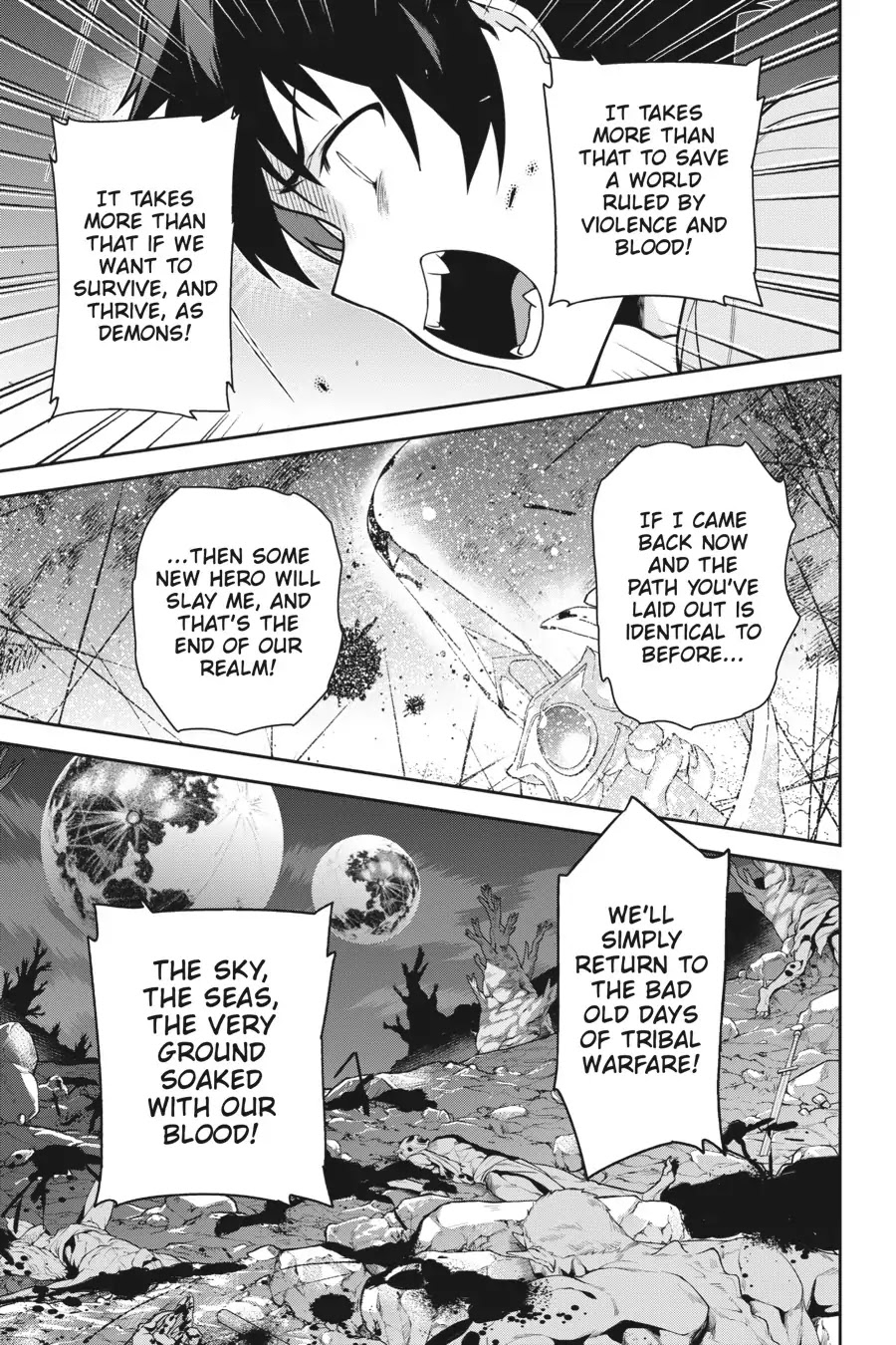 Hataraku Maou-sama! Chapter 66 page 21 - Chapter 66: The Devil and Hero Have a Spat