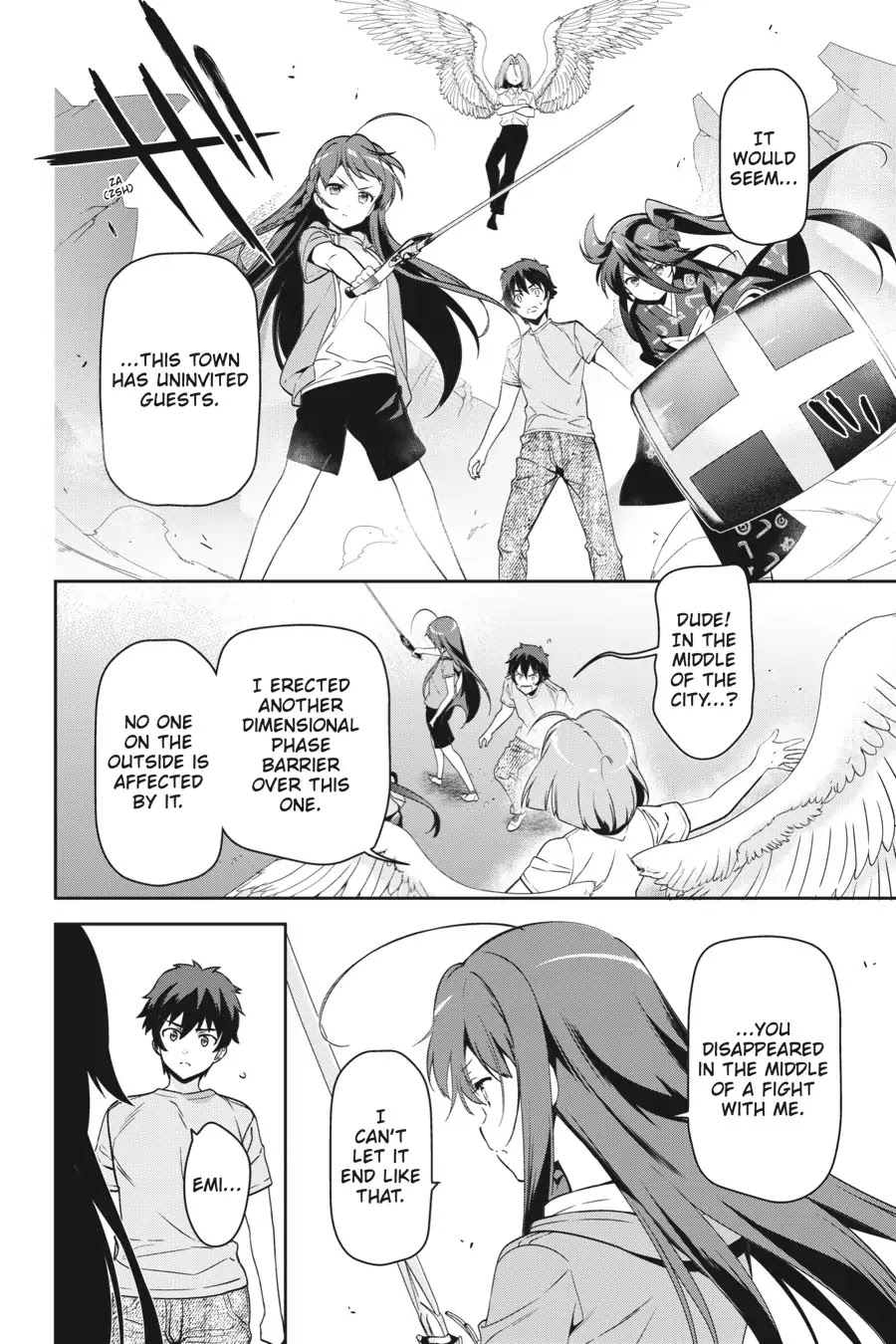 Hataraku Maou-sama! Chapter 66 page 24 - Chapter 66: The Devil and Hero Have a Spat