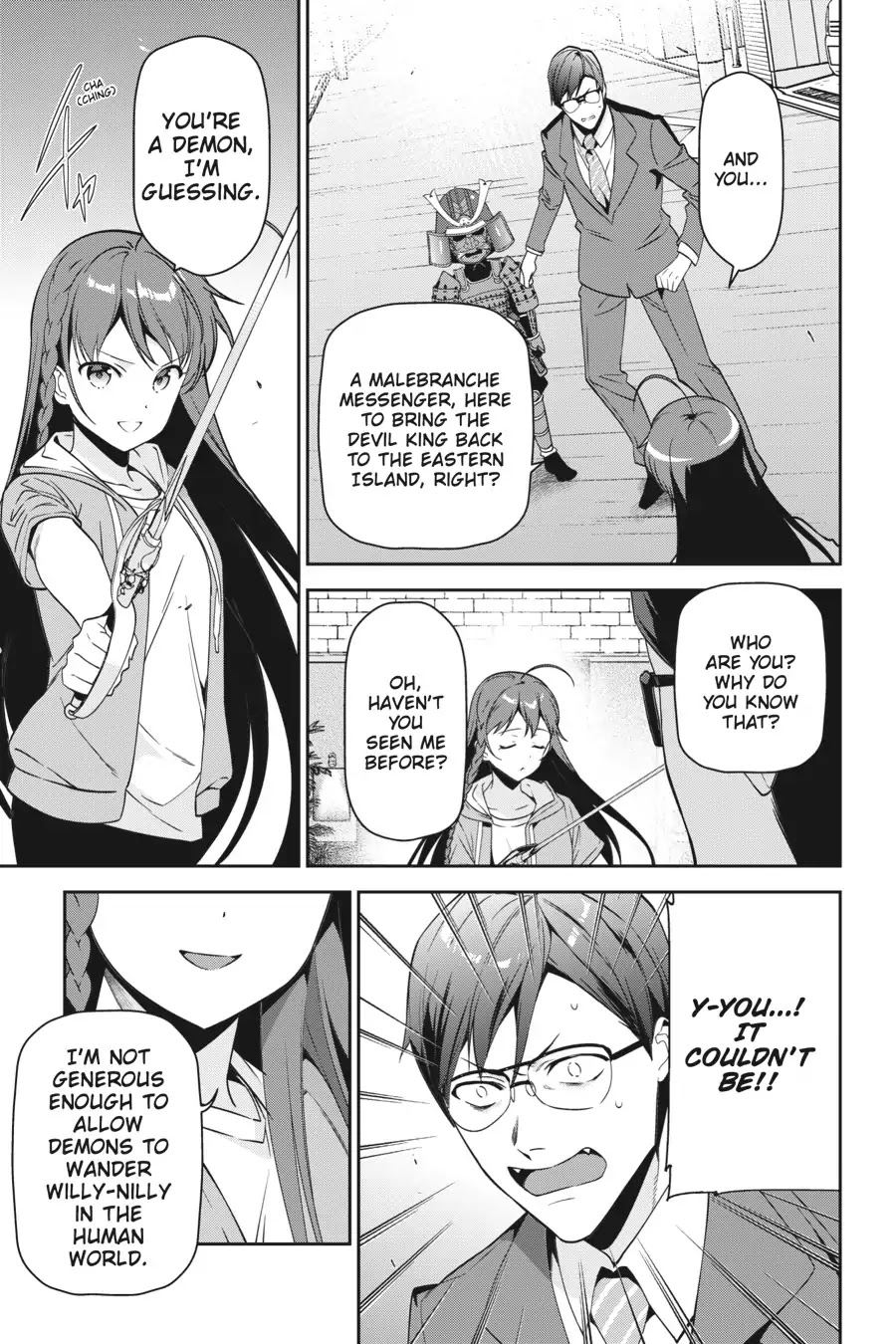 Hataraku Maou-sama! Chapter 66 page 25 - Chapter 66: The Devil and Hero Have a Spat