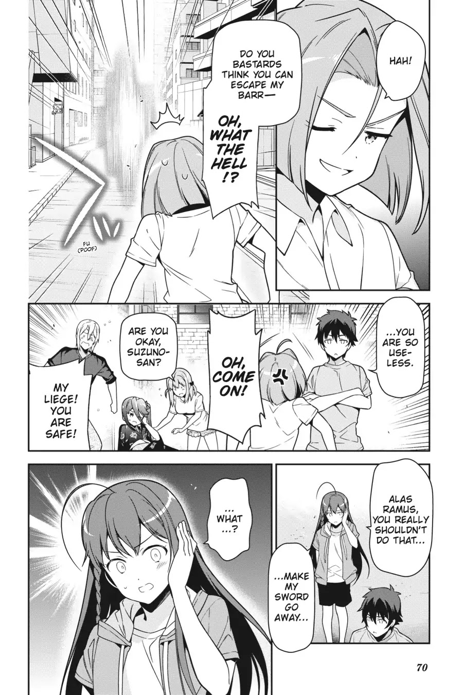 Hataraku Maou-sama! Chapter 66 page 34 - Chapter 66: The Devil and Hero Have a Spat