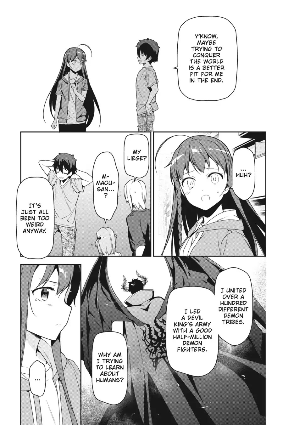 Hataraku Maou-sama! Chapter 66 page 5 - Chapter 66: The Devil and Hero Have a Spat