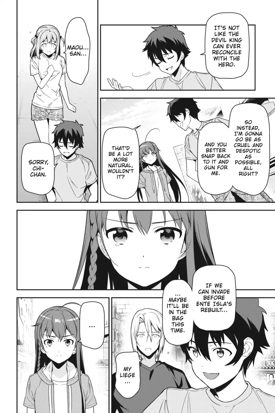 Hataraku Maou-sama! Chapter 66 page 6 - Chapter 66: The Devil and Hero Have a Spat