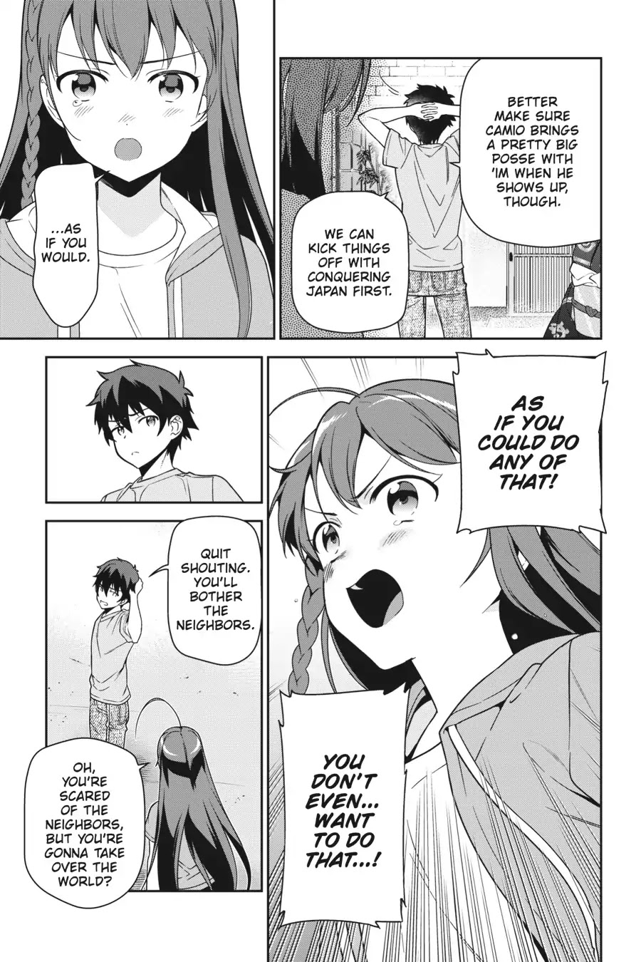 Hataraku Maou-sama! Chapter 66 page 7 - Chapter 66: The Devil and Hero Have a Spat
