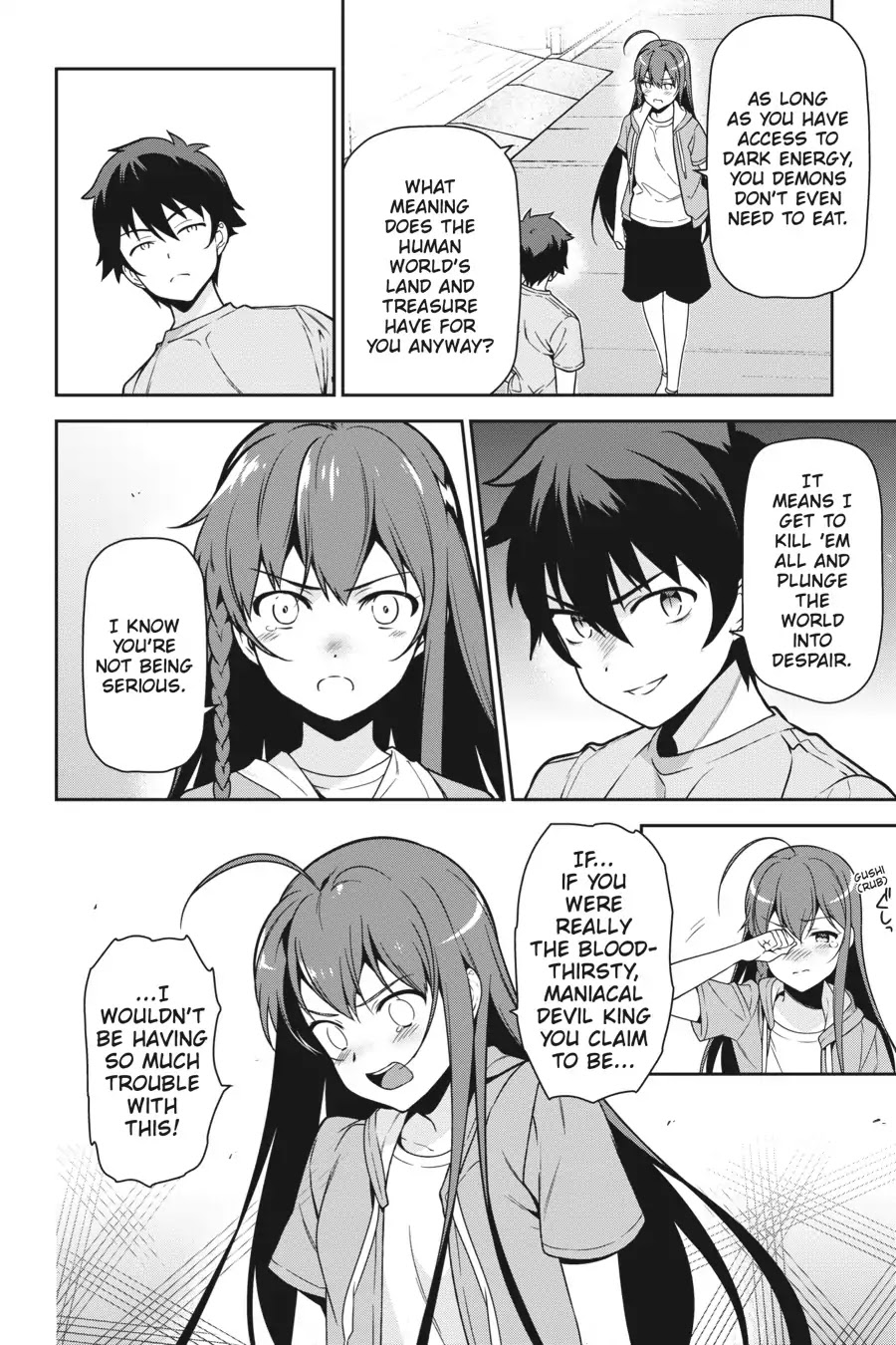 Hataraku Maou-sama! Chapter 66 page 8 - Chapter 66: The Devil and Hero Have a Spat