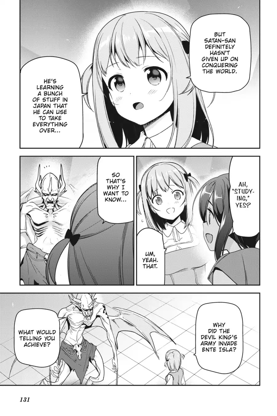 Hataraku Maou-sama! Chapter 68 page 17 - Chapter 68: The Devil Announces the New Devil King's Army
