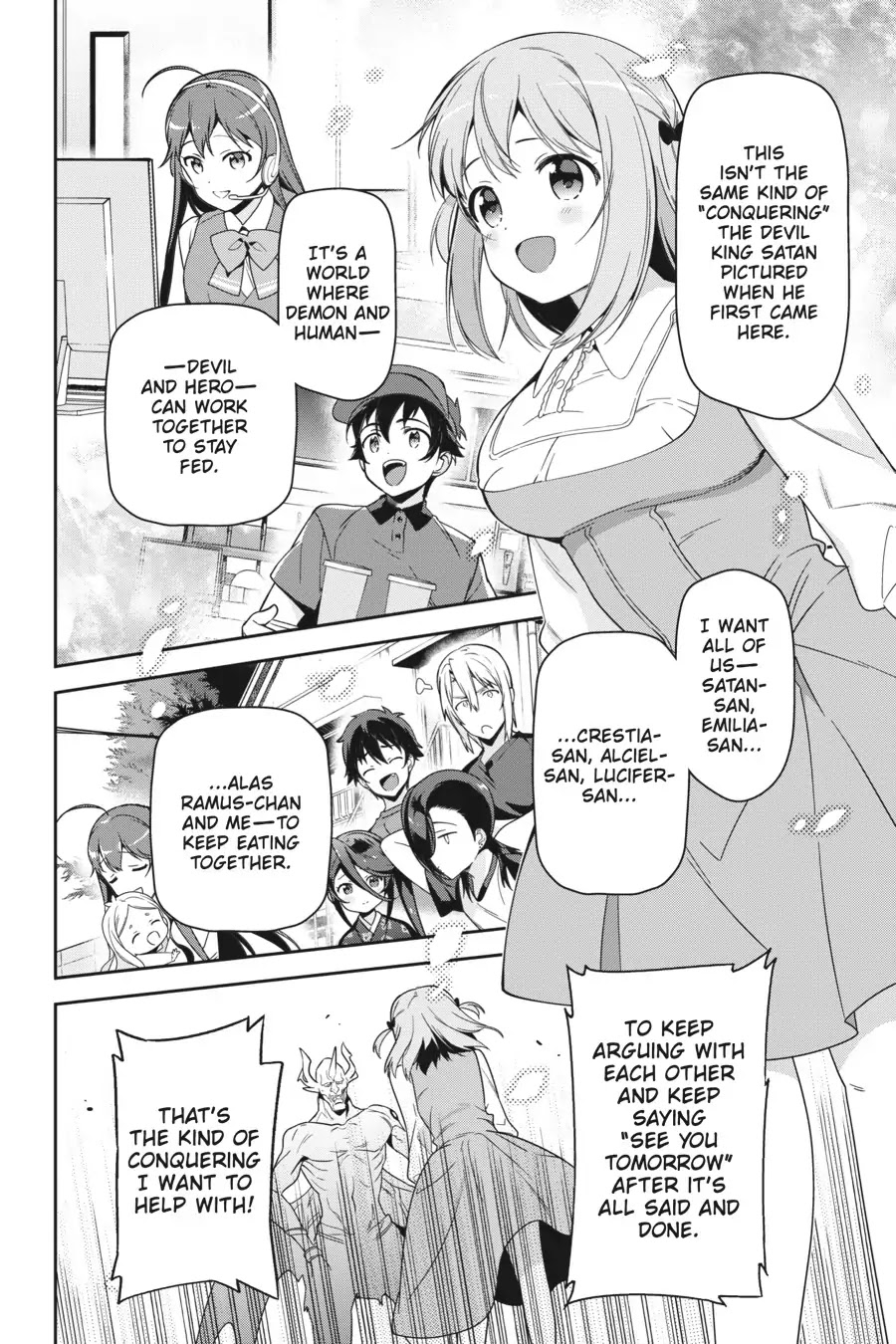 Hataraku Maou-sama! Chapter 68 page 20 - Chapter 68: The Devil Announces the New Devil King's Army