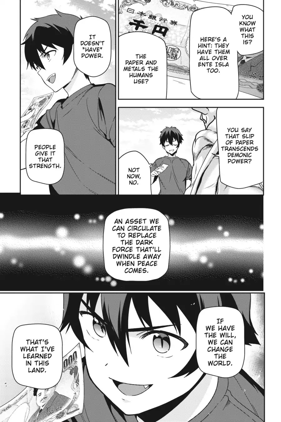 Hataraku Maou-sama! Chapter 68 page 27 - Chapter 68: The Devil Announces the New Devil King's Army