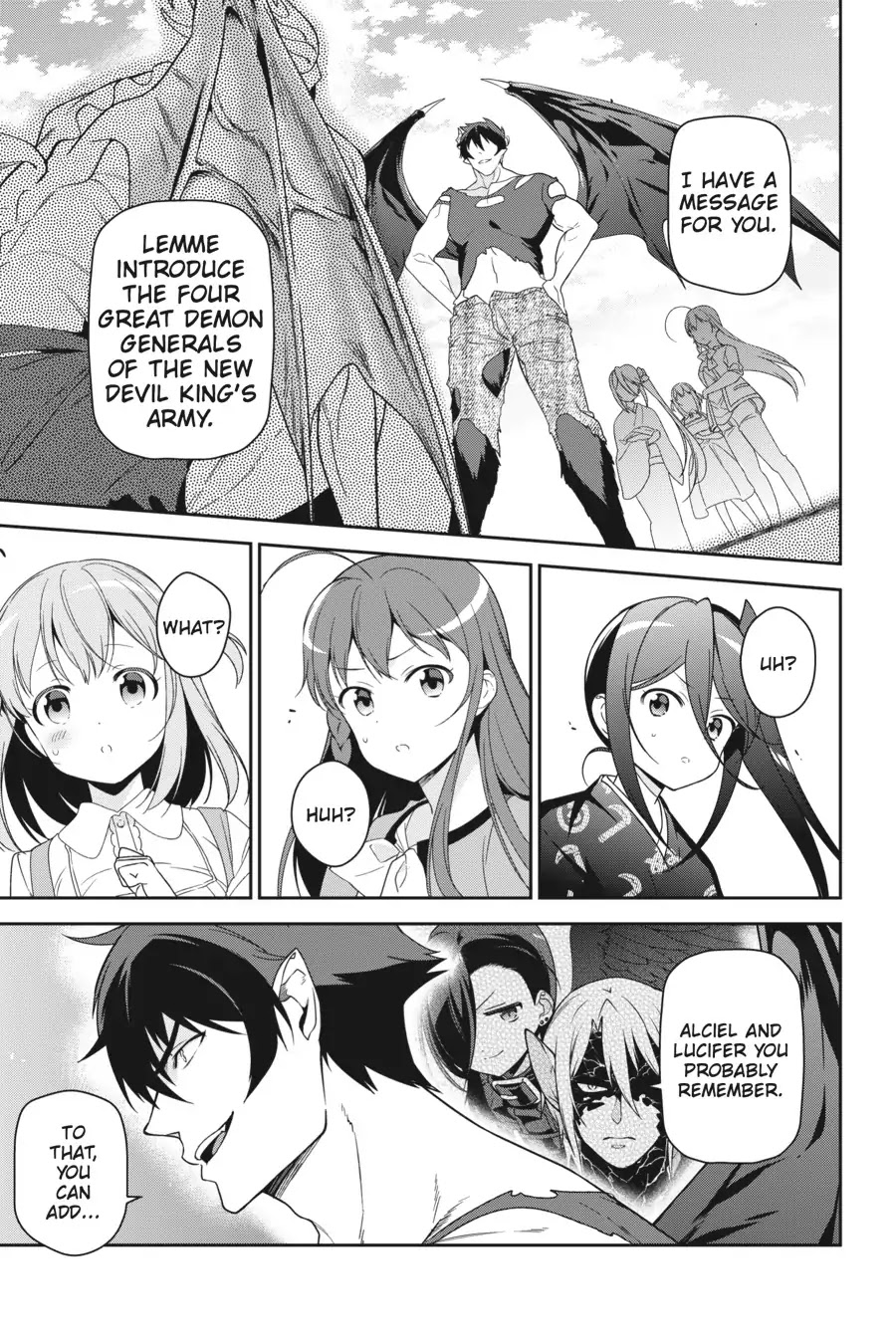 Hataraku Maou-sama! Chapter 68 page 35 - Chapter 68: The Devil Announces the New Devil King's Army