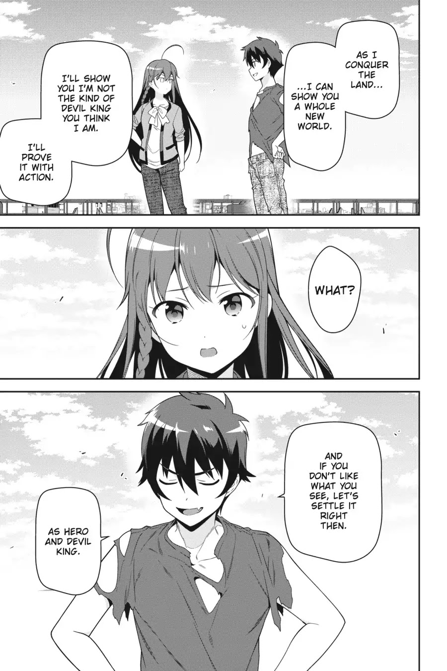 Hataraku Maou-sama! Chapter 68 page 45 - Chapter 68: The Devil Announces the New Devil King's Army