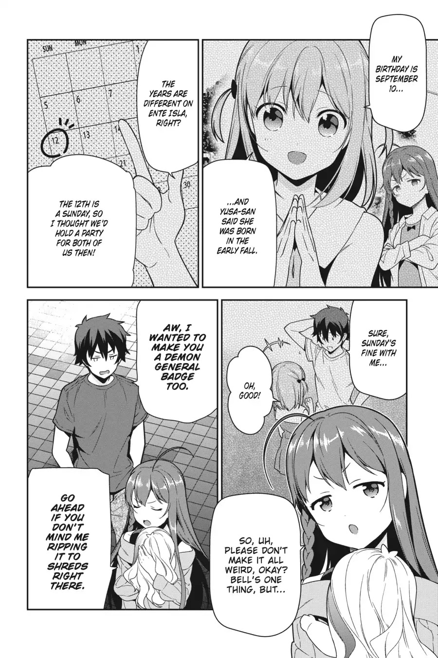 Hataraku Maou-sama! Chapter 69 page 12 - Chapter 69: The Hero Comes Home