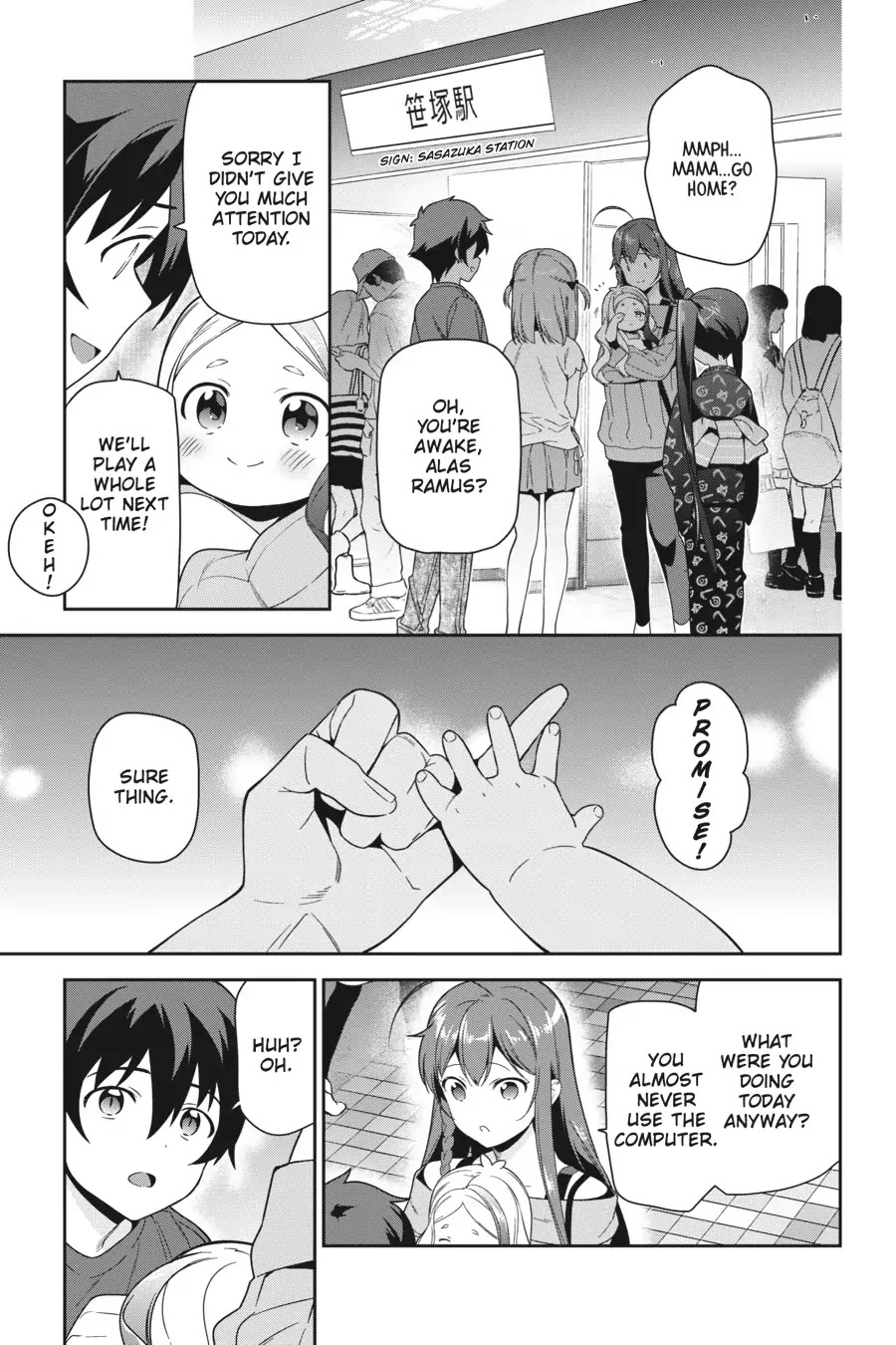 Hataraku Maou-sama! Chapter 69 page 13 - Chapter 69: The Hero Comes Home