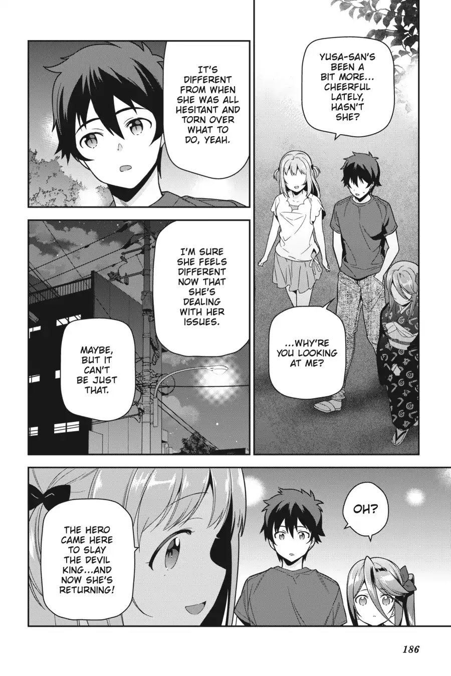 Hataraku Maou-sama! Chapter 69 page 20 - Chapter 69: The Hero Comes Home