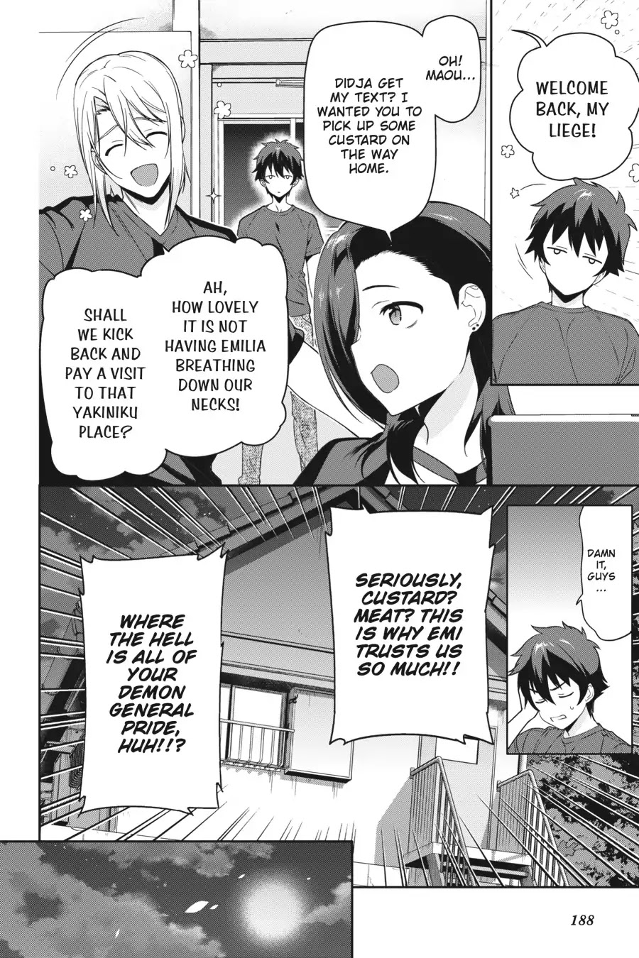 Hataraku Maou-sama! Chapter 69 page 22 - Chapter 69: The Hero Comes Home
