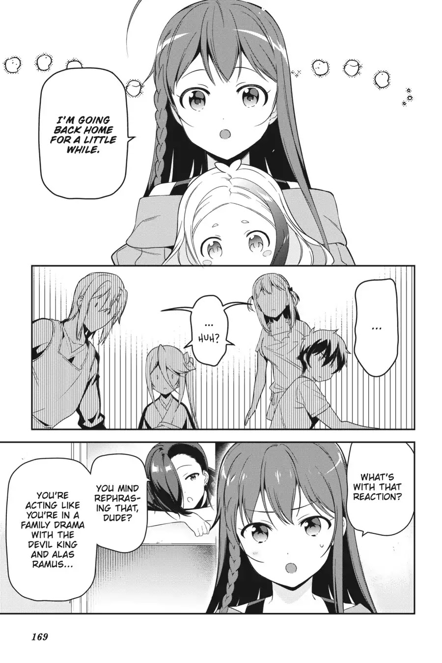 Hataraku Maou-sama! Chapter 69 page 3 - Chapter 69: The Hero Comes Home