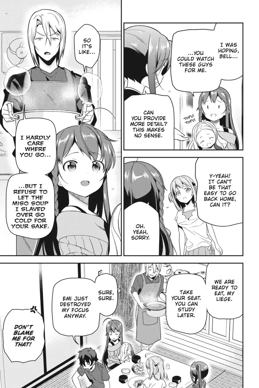 Hataraku Maou-sama! Chapter 69 page 5 - Chapter 69: The Hero Comes Home