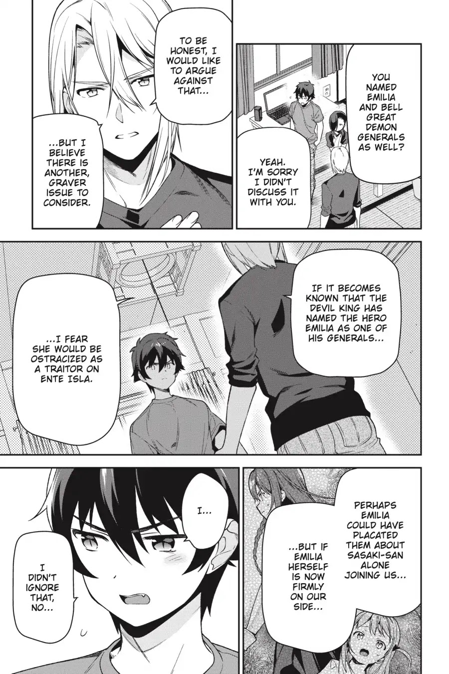 Hataraku Maou-sama! Chapter 70 page 11 - Chapter 70: The Devil Has an Encounter