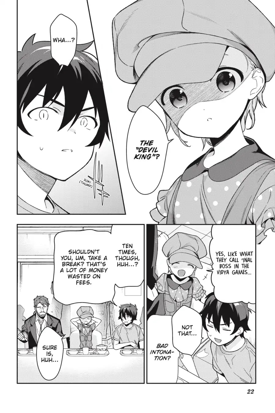 Hataraku Maou-sama! Chapter 70 page 22 - Chapter 70: The Devil Has an Encounter