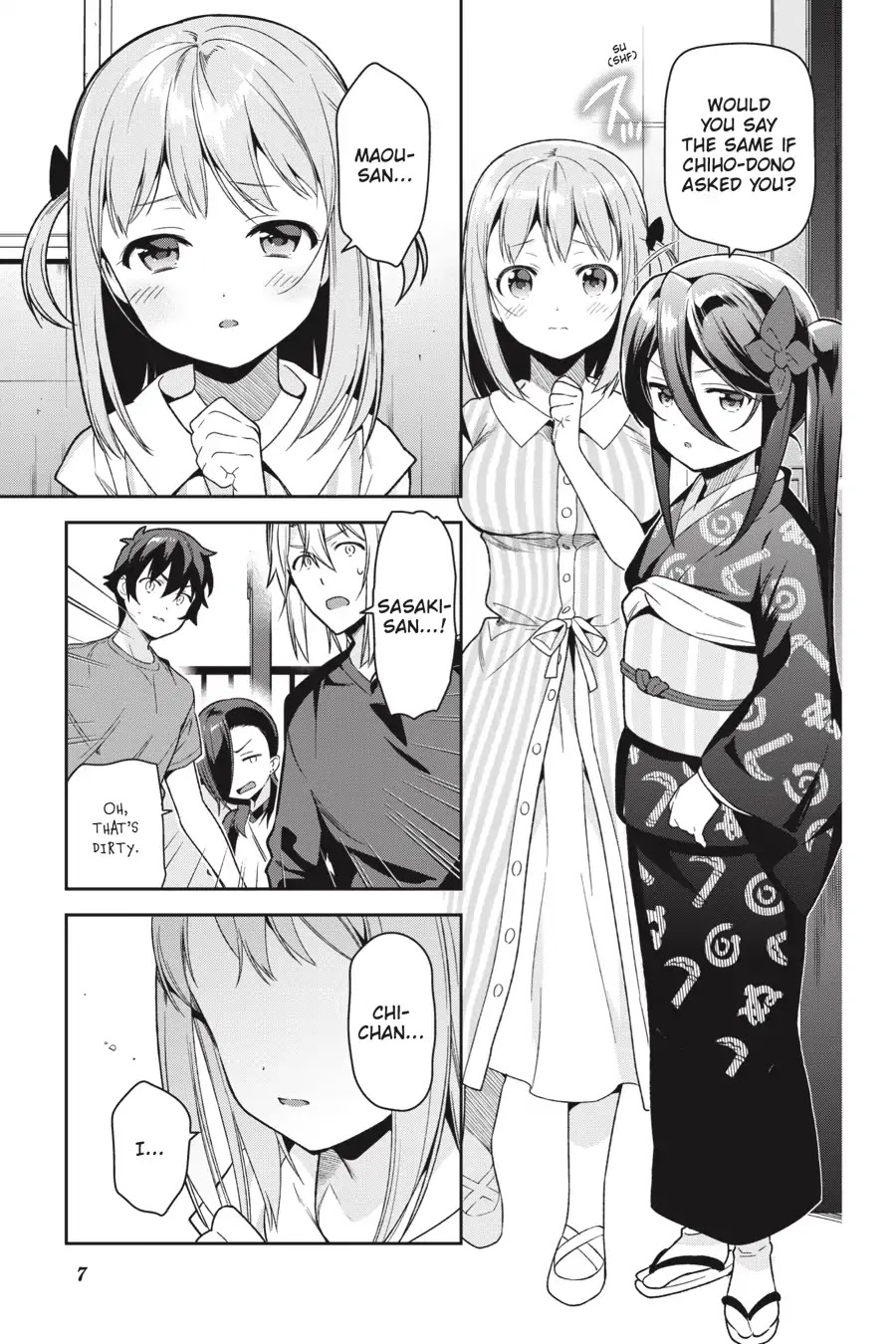 Hataraku Maou-sama! Chapter 70 page 7 - Chapter 70: The Devil Has an Encounter