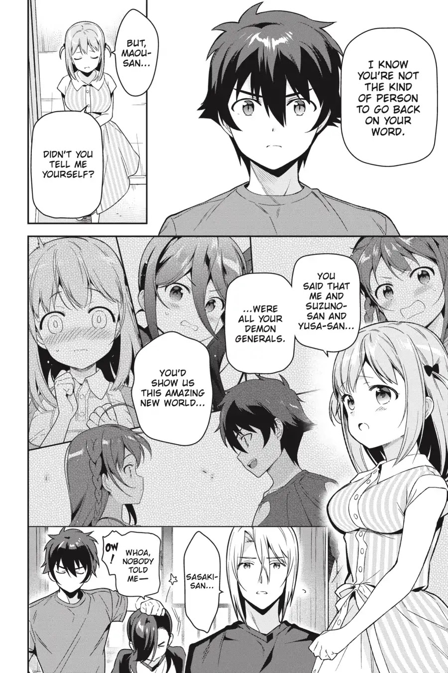 Hataraku Maou-sama! Chapter 70 page 8 - Chapter 70: The Devil Has an Encounter
