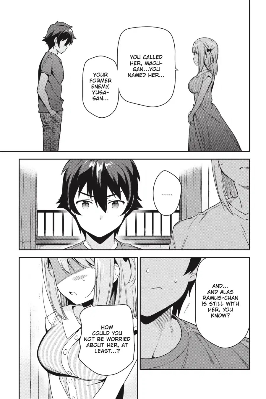 Hataraku Maou-sama! Chapter 70 page 9 - Chapter 70: The Devil Has an Encounter