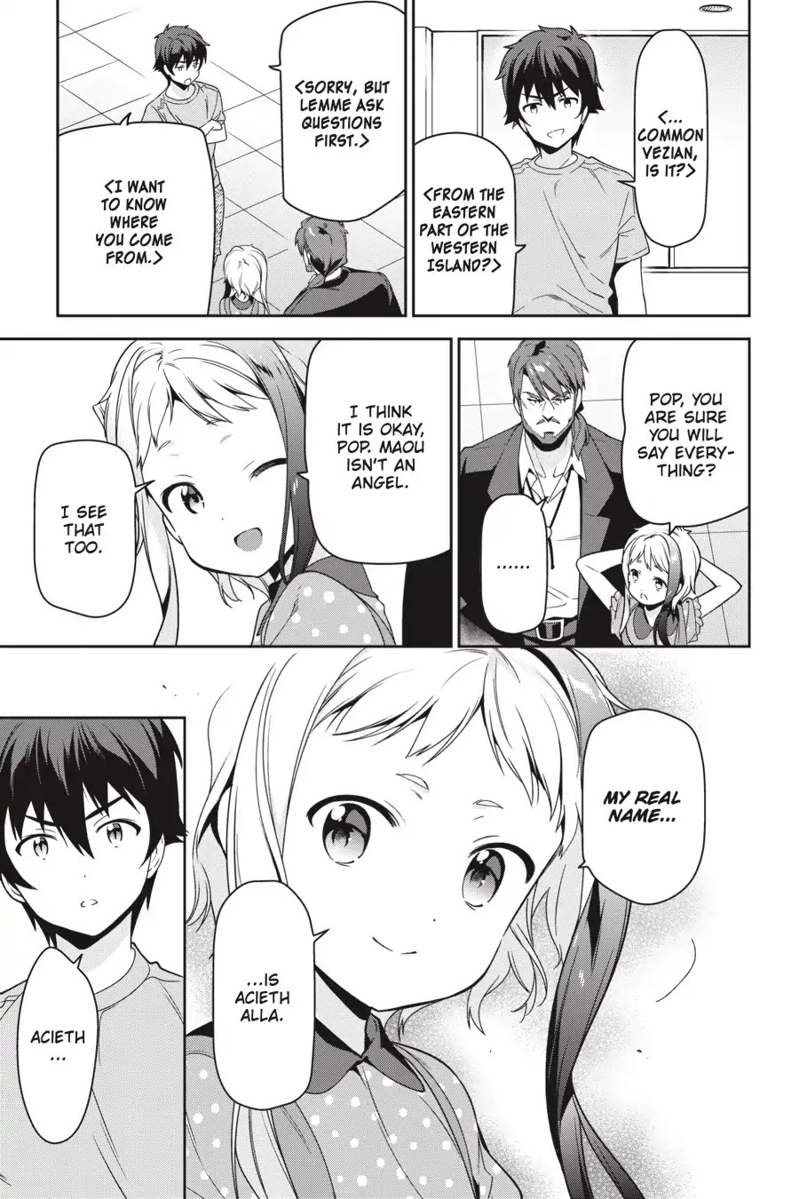 Hataraku Maou-sama! Chapter 72 page 6 - Chapter 72: The Devil Faces a Terrifying Threat