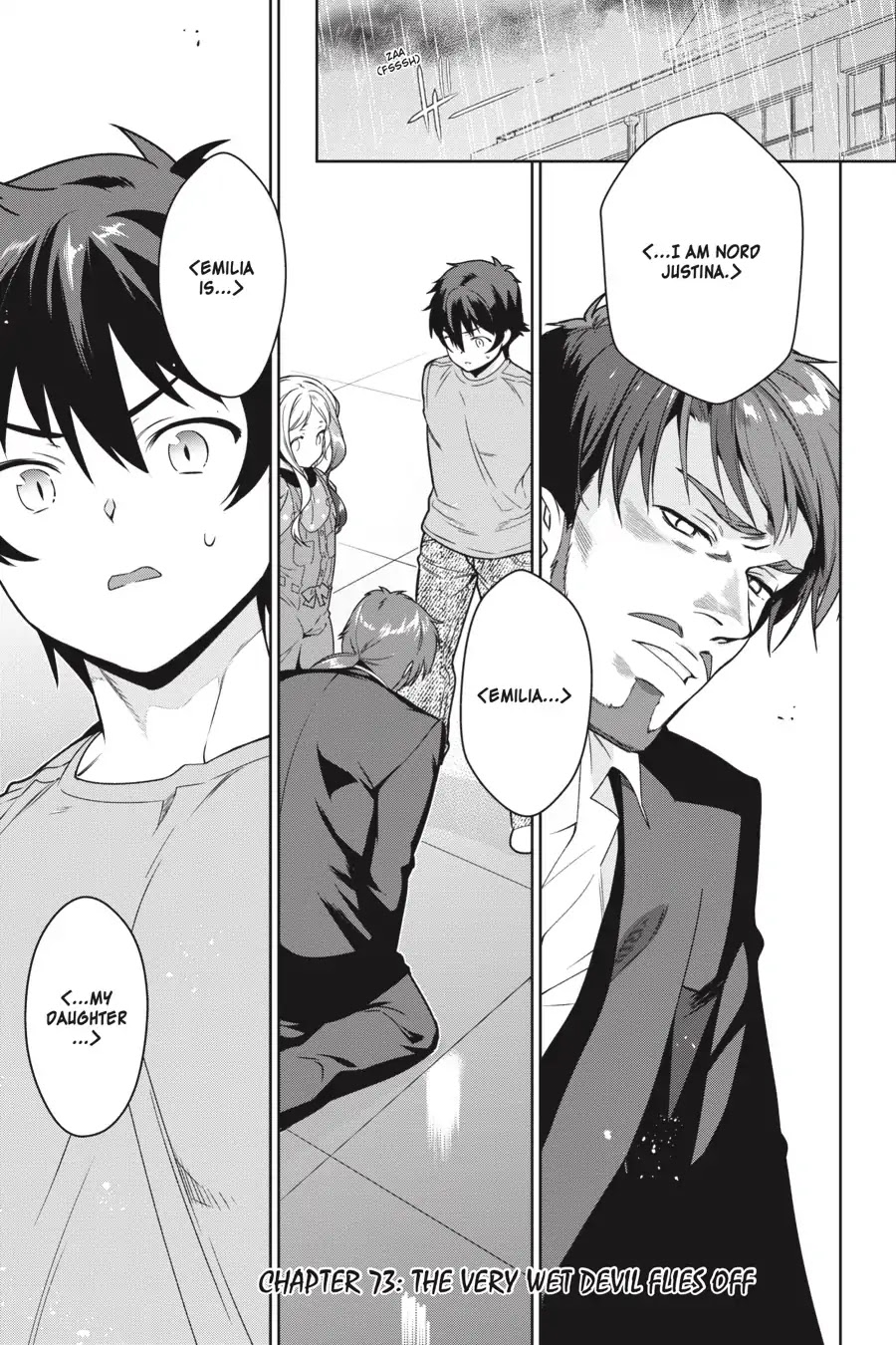 Hataraku Maou-sama! Chapter 73 page 2 - Chapter 73: The Very Wet Devil Flies Off