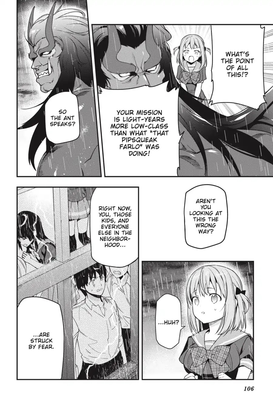 Hataraku Maou-sama! Chapter 74 page 13 - Chapter 74: The High-School Girl Is Scared by Lightning
