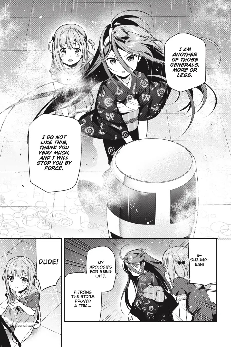 Hataraku Maou-sama! Chapter 74 page 16 - Chapter 74: The High-School Girl Is Scared by Lightning