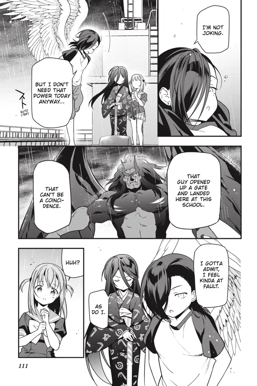 Hataraku Maou-sama! Chapter 74 page 18 - Chapter 74: The High-School Girl Is Scared by Lightning