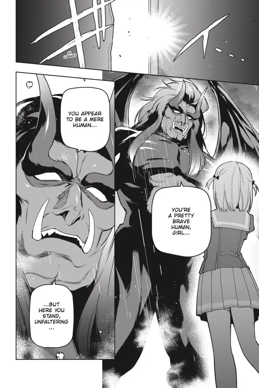 Hataraku Maou-sama! Chapter 74 page 5 - Chapter 74: The High-School Girl Is Scared by Lightning