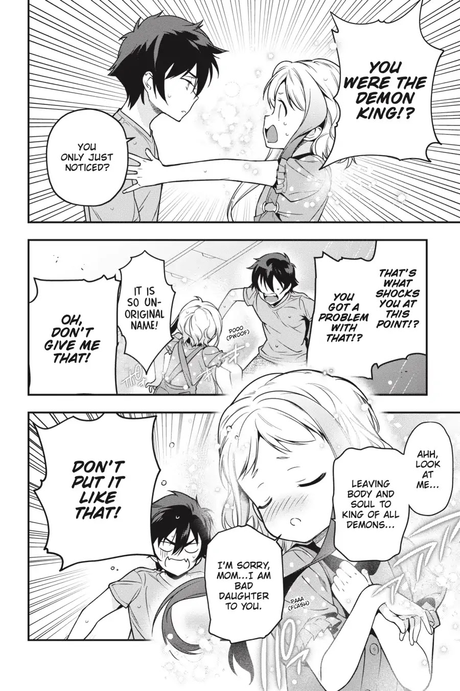 Hataraku Maou-sama! Chapter 76 page 11 - Chapter 76: The Devil Gets Real Close to a Girl