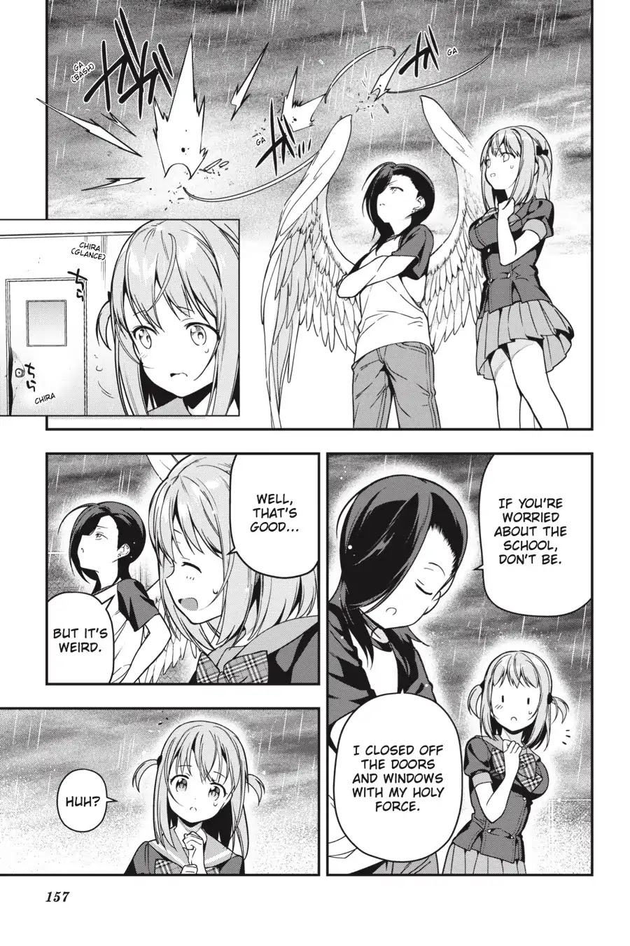 Hataraku Maou-sama! Chapter 76 page 16 - Chapter 76: The Devil Gets Real Close to a Girl