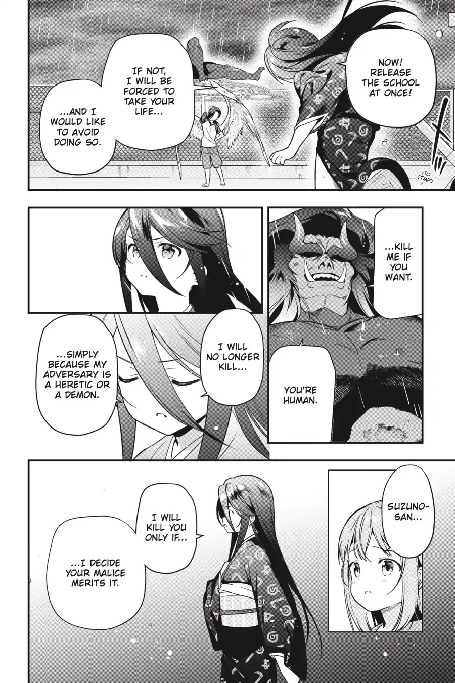 Hataraku Maou-sama! Chapter 76 page 21 - Chapter 76: The Devil Gets Real Close to a Girl