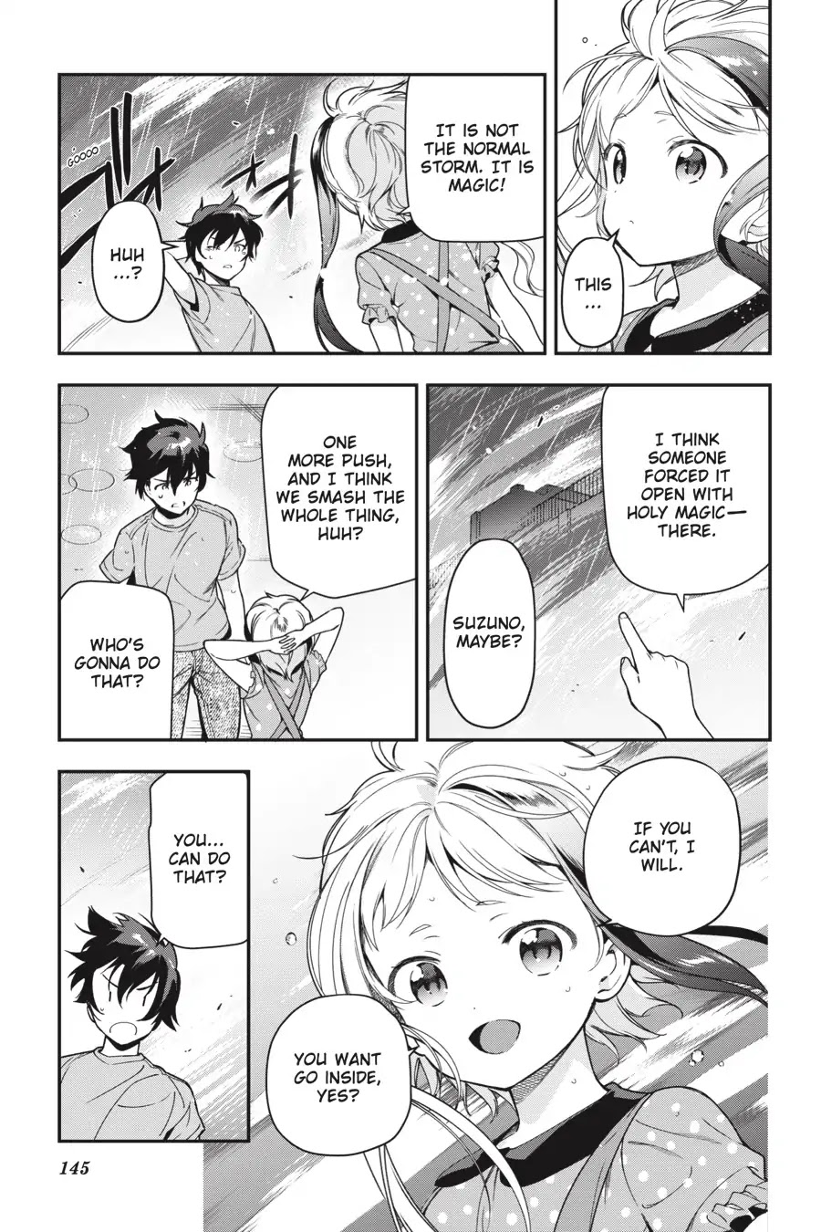 Hataraku Maou-sama! Chapter 76 page 4 - Chapter 76: The Devil Gets Real Close to a Girl