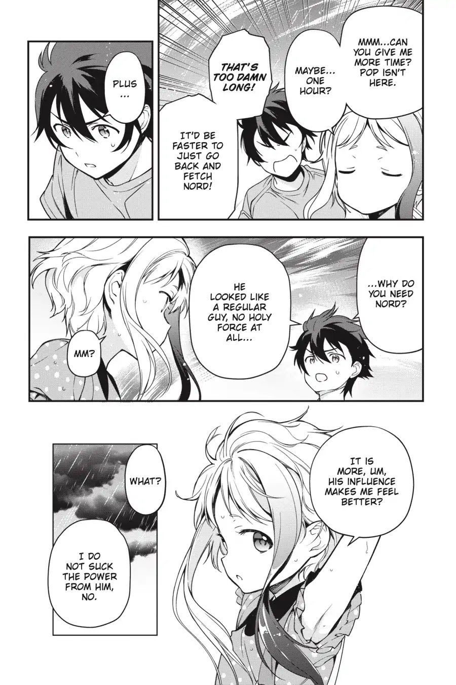 Hataraku Maou-sama! Chapter 76 page 5 - Chapter 76: The Devil Gets Real Close to a Girl