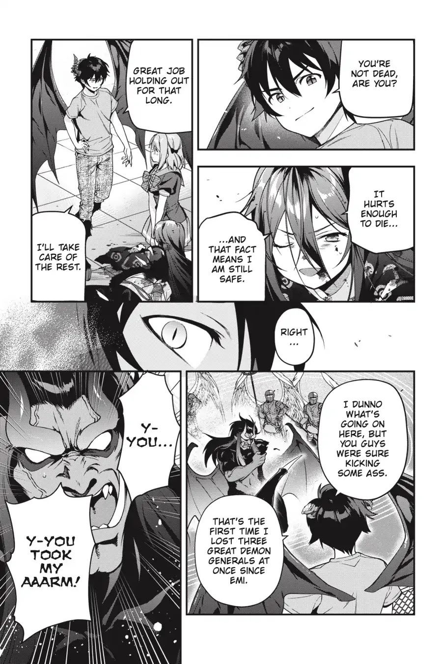 Hataraku Maou-sama! Chapter 77 page 20 - Chapter 77: The Devil Gallantly Steps In