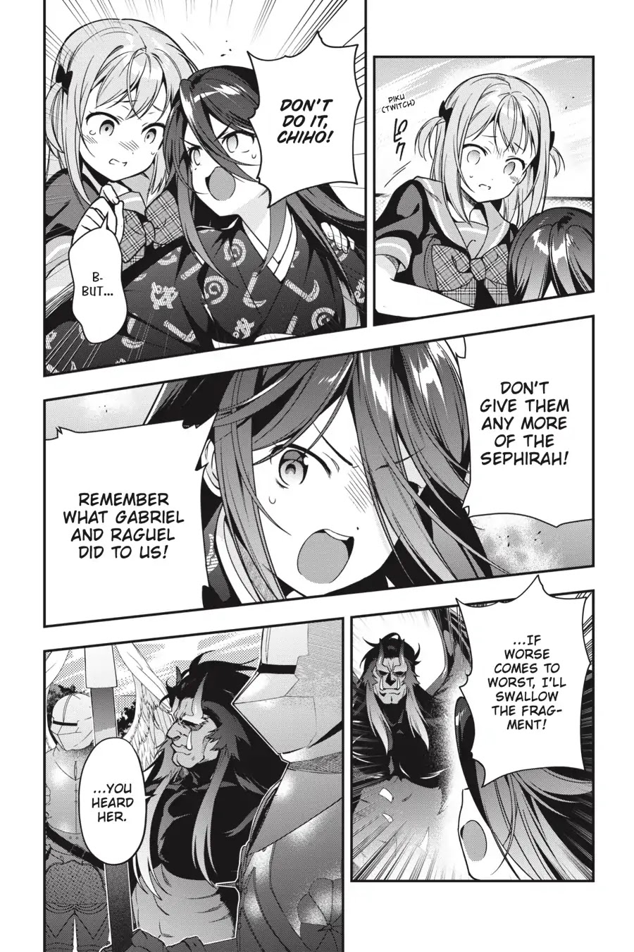 Hataraku Maou-sama! Chapter 77 page 8 - Chapter 77: The Devil Gallantly Steps In