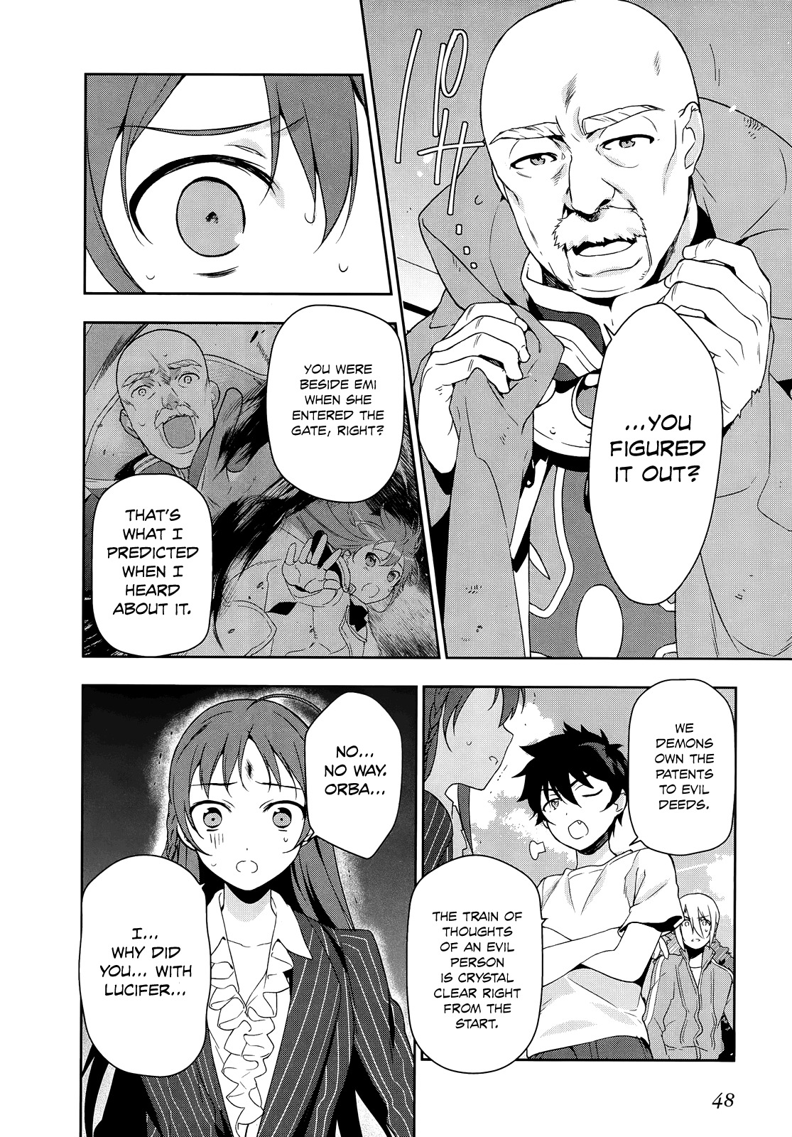 Hataraku Maou-sama! Chapter 8 page 11 - Chapter 8: Maou Gets Angry Over Nothing