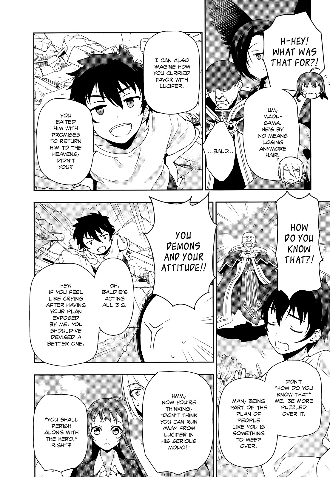 Hataraku Maou-sama! Chapter 8 page 13 - Chapter 8: Maou Gets Angry Over Nothing