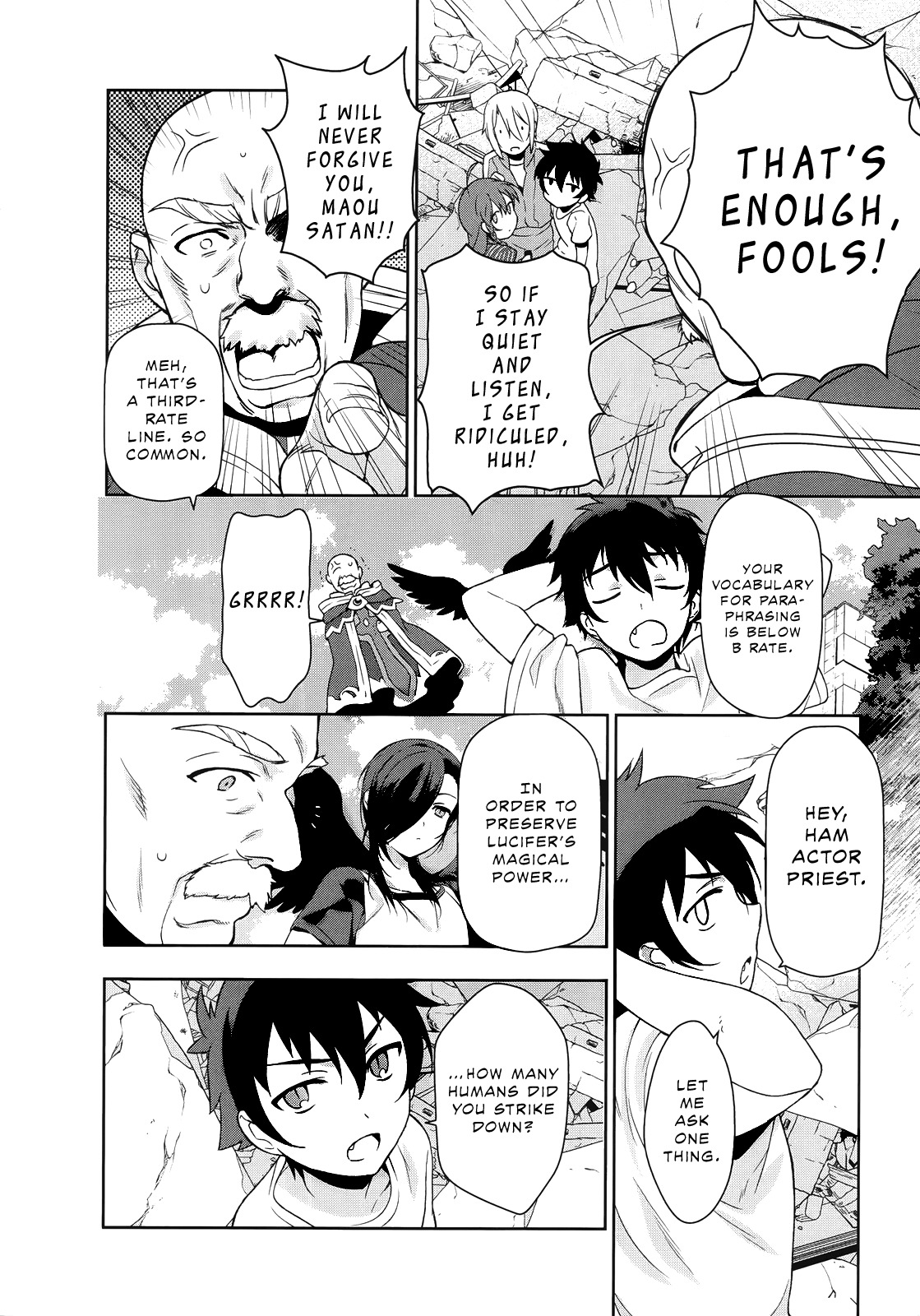 Hataraku Maou-sama! Chapter 8 page 15 - Chapter 8: Maou Gets Angry Over Nothing