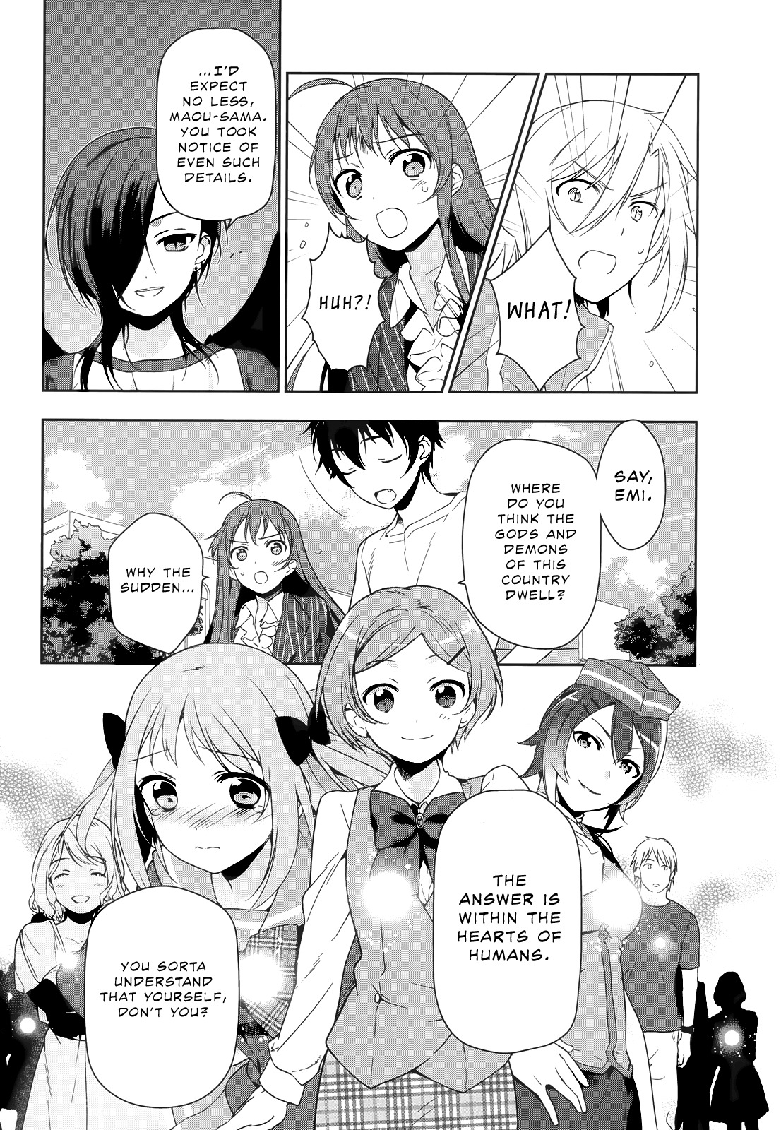 Hataraku Maou-sama! Chapter 8 page 16 - Chapter 8: Maou Gets Angry Over Nothing