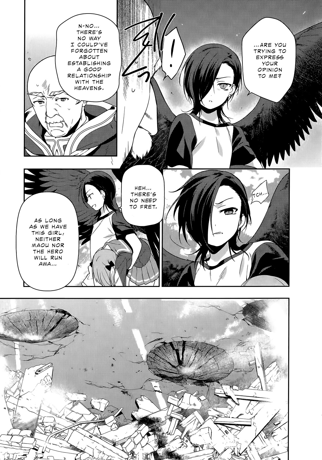 Hataraku Maou-sama! Chapter 8 page 28 - Chapter 8: Maou Gets Angry Over Nothing