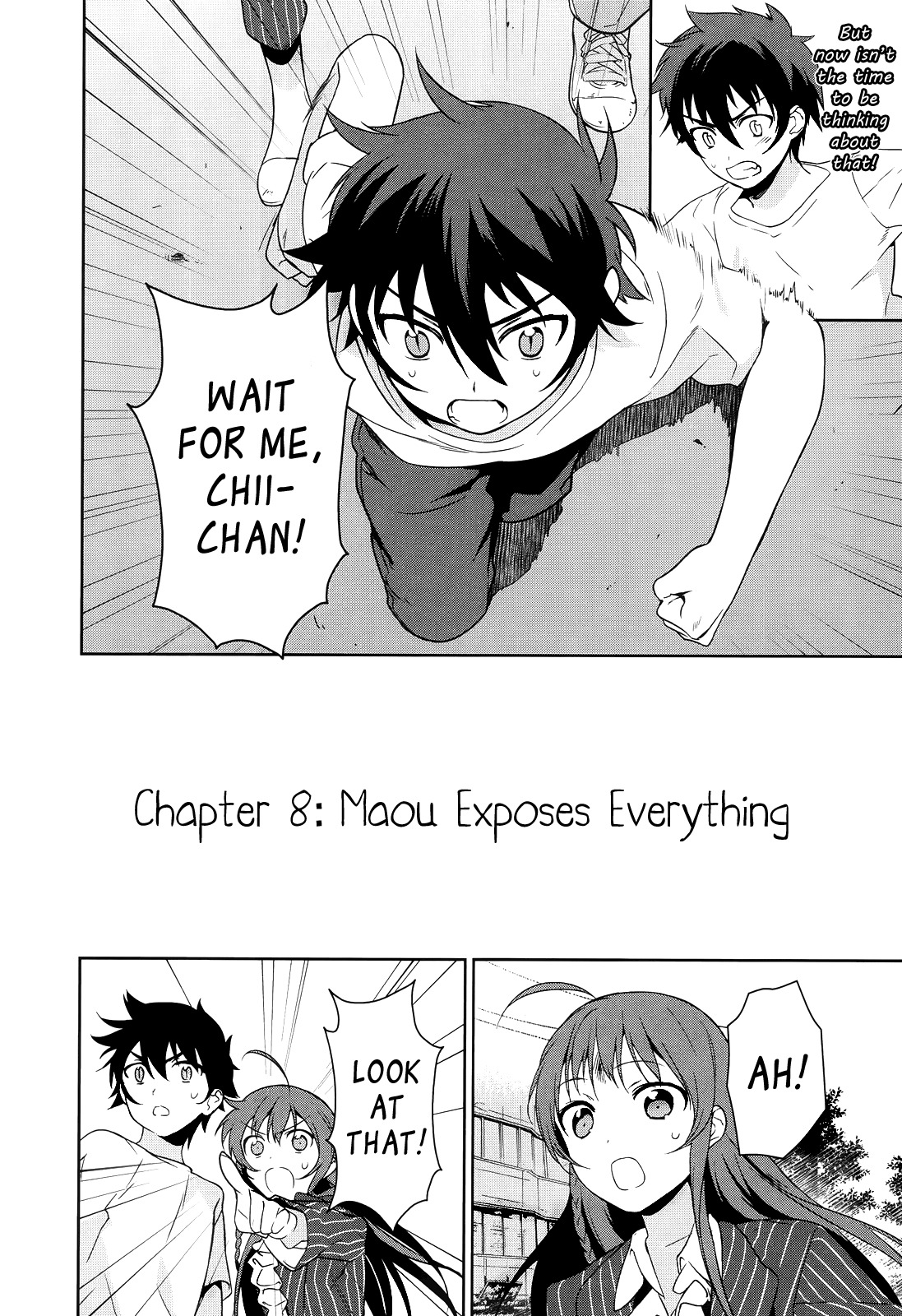 Hataraku Maou-sama! Chapter 8 page 3 - Chapter 8: Maou Gets Angry Over Nothing