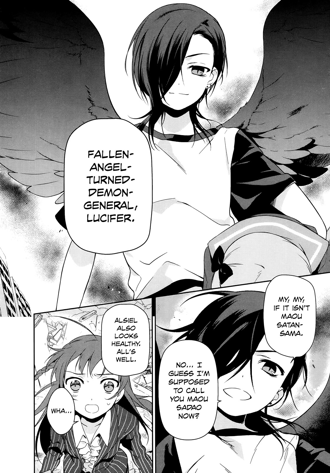 Hataraku Maou-sama! Chapter 8 page 7 - Chapter 8: Maou Gets Angry Over Nothing