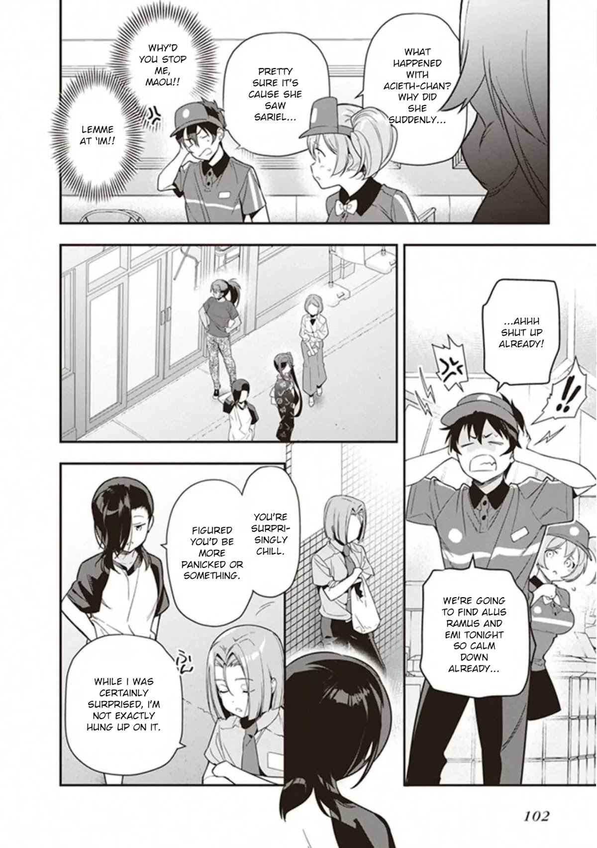 Hataraku Maou-sama! Chapter 81 page 16 - Chapter 81