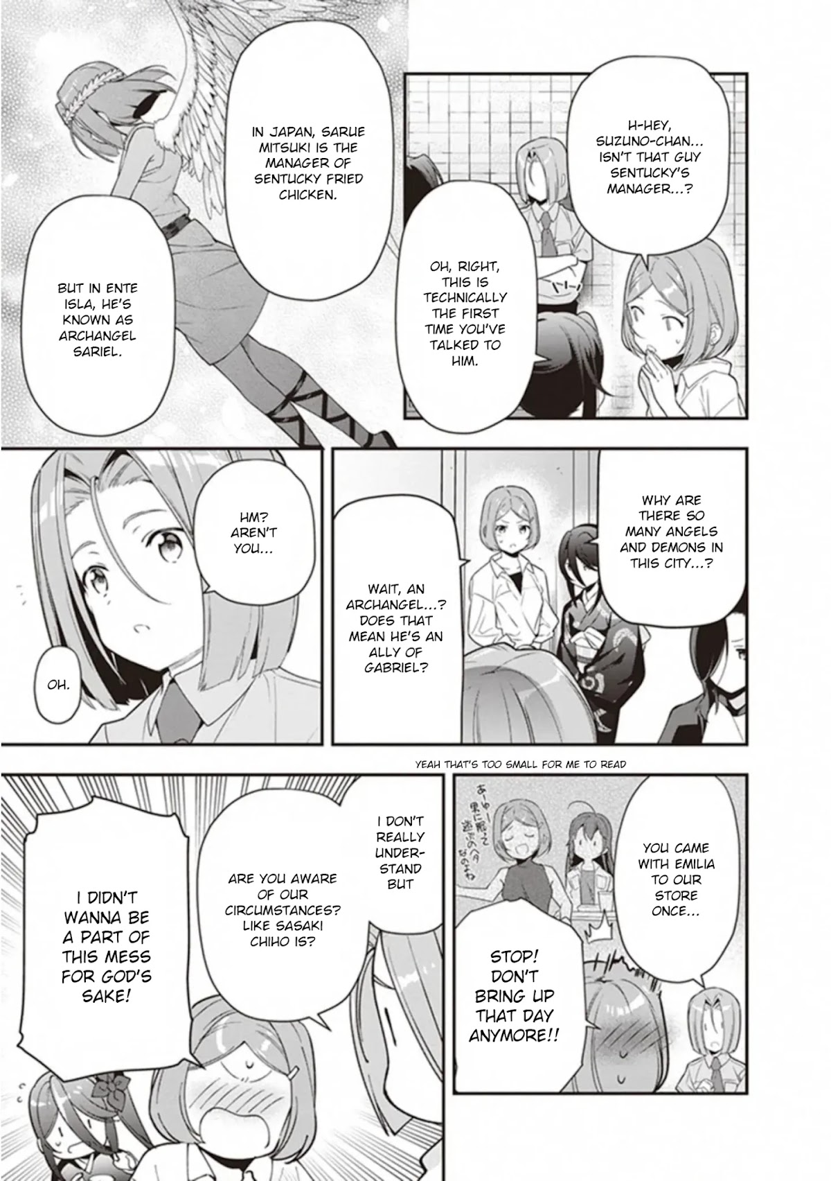 Hataraku Maou-sama! Chapter 81 page 19 - Chapter 81