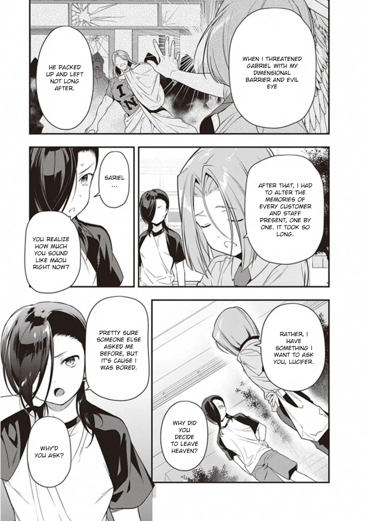 Hataraku Maou-sama! Chapter 81 page 21 - Chapter 81